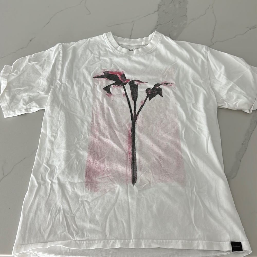 White Tshirt XS Pull&Bear
